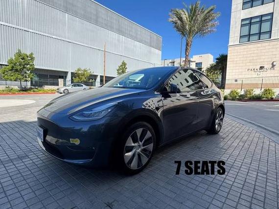 TESLA MODEL Y 2022 7SAYGAEE3NF518687 image
